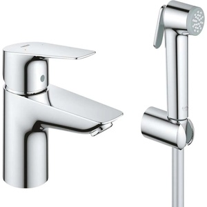 GROHE Start Edge - Смесител за мивка с хигиенен душ, хром 23773001 (23773001)