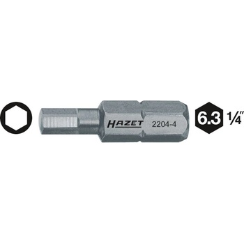 Hazet HAZET inbusový bit 7 mm Speciální ocel C 6.3 1 ks; 2204-7
