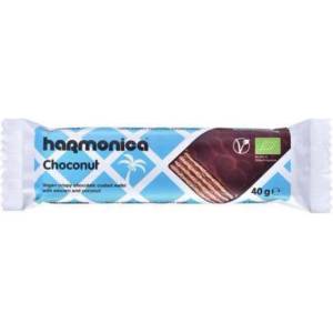 Harmonica Био тунквана вафла с веган кокос Harmonica, 40 g (8845) - baby