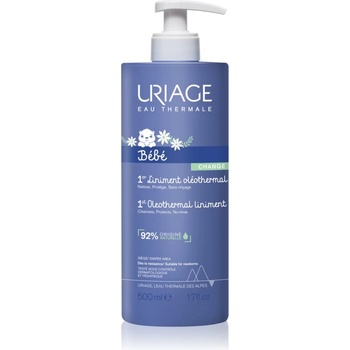 Uriage Bébé 1st Oleothermal Liniment нежен почистващ крем за деца за зоната на пелените 500ml