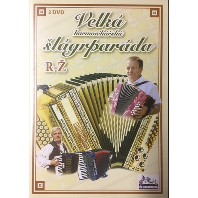 Velká harmonikářská šlágrparáda R-Ž - 2 x DVD