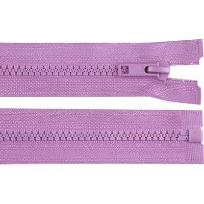 Kostěný zip No 5 délka 35 cm bundový Varianta: 167 fialová lila, Balení: 1 ks