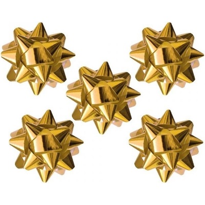 Rozety 5cm Metalická zlatá