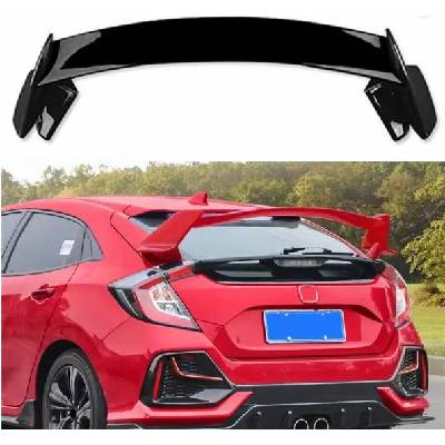 Спойлер антикрило за Honda Civic (2016-2021) hatchback TR Style - черен гланц (A-HONDA-028)