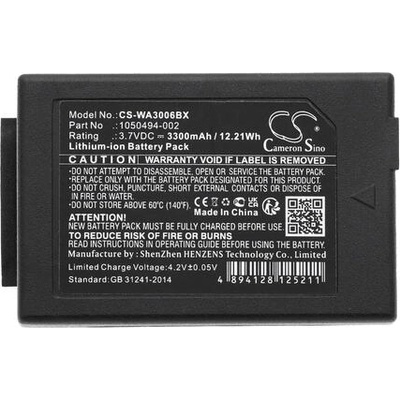 Cameron sino Батерия за баркод скенер ZEBRA/ TEKLOGIX/ MOTOROLA WorkAbout Pro 4 LiIon 3.7V 3300mAh Cameron Sino (CS-WA3006BX)