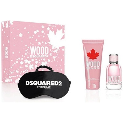 Dsquared2 Wood EDT 100 ml + sprchový gél 100 ml + kľúčenka darčeková sada