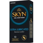 SKYN Extra Lubricated - допълнително смазани презервативи без латекс (10 бр. )