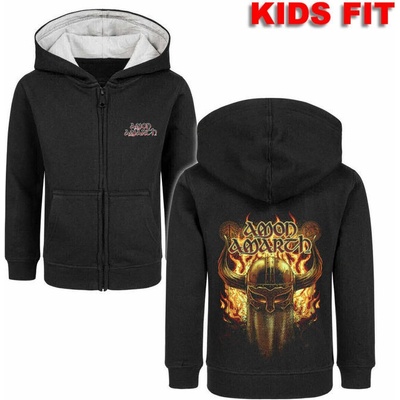 Metal Kids mikina s kapucí Amon Amarth Helmet černá
