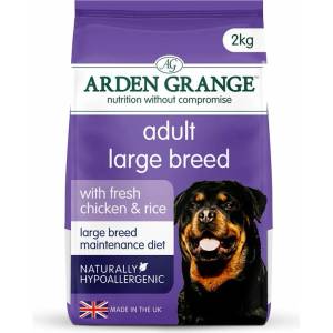 Arden Grange Възрастни големи породи с прясно пиле и ориз 2 кг