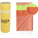 Hello Towels памучна кърпа Neon, Оранжево / Зелено