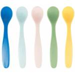 Badabulle Меки лъжички Badabulle - Pastel, 5 броя (B005419) - baby