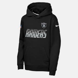 Nike Суичър Nike Kids NFL Sideline Long-Sleeve Hoodie - Las Vegas Rdrs