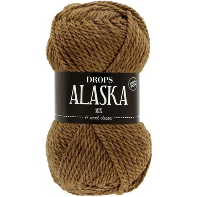 Drops Alaska MIX 66 tmavá okrová