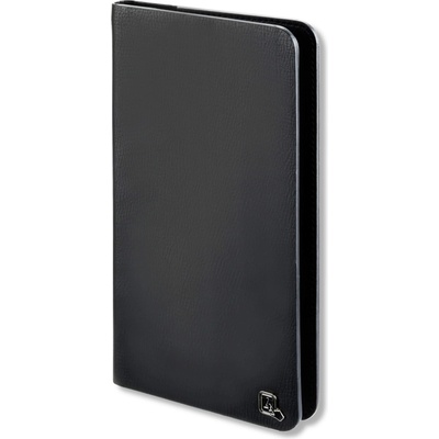 4smarts Newtown Wallet Universal Case - универсален кожен калъф с тип портфейл за смартфони до 5.2 инча (черен)