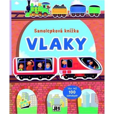 Jiri Models Samolepková knížka Vlaky