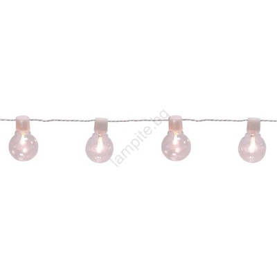 EGLO 900238 - LED Екстериорна декоративна верига PARTAJ 16xLED/0, 064W/24V IP44 бяла (EG900238)