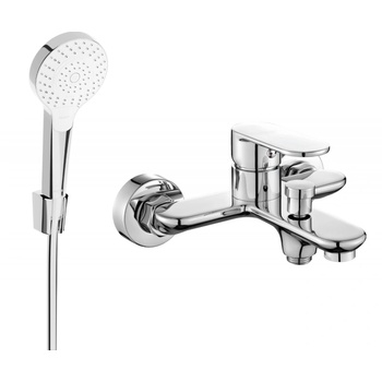 Mexen Milo R05 батерия за вана с душ комплект, хром - 7133R05-00 (7133R05-00)