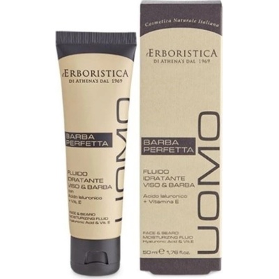 Athena's Erboristica Uomo hydratační mléko na pleť a vousy 50 ml – Zboží Dáma