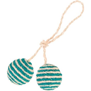 Trixie Sisalové míčky 2 ks s catnipem