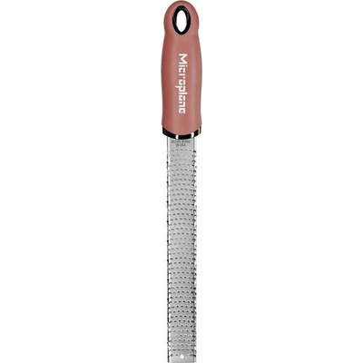 Microplane Zester Struhadlo jemné s rukojetí růžová