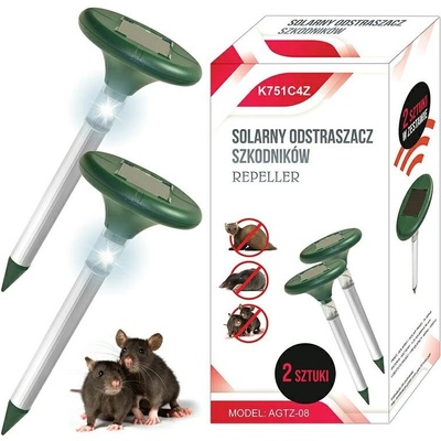 Gotel Solární repeller led krtků 2 ks K751C4Z
