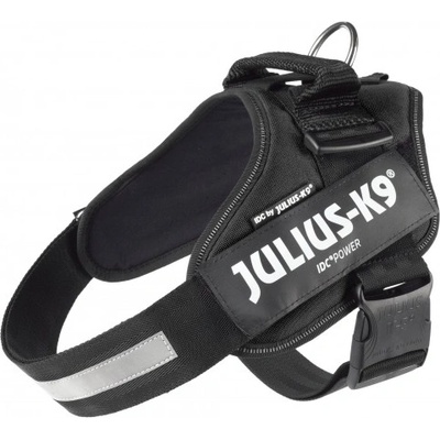 Julius-K9 JULIUS-K9® IDC Powerharness 2XL/3 Нагръдник за кучета 40-70 кг, с обиколка на гърдите 82-115 см - цвят черен, Унгария - 16IDC-P-3