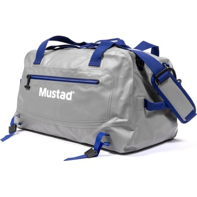 Mustad Daybreak Dry Duffel Bag 50l Sivá-Modrá Vodotesná Taška