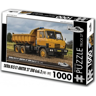 RETRO-AUTA TRUCK č.37 Tatra 815 S1 Arktik 27 208 6x6.2 1982 1997 1000 dílků