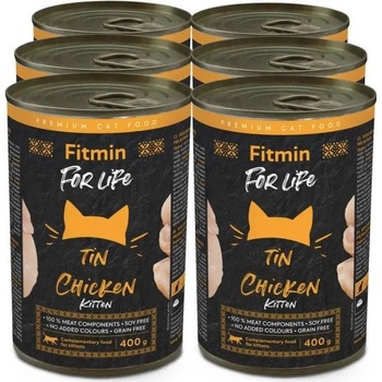 Fitmin for Life Kuracia pre mačiatka 6 x 400 g