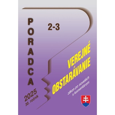 Poradca Zákon o verejnom obstarávaní s komentárom