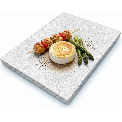Kameny.cz Grilovací kámen 40x30 cm světlý Vyberte si variantu: Grilovací kámen