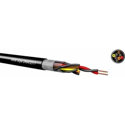 Kabeltronik LiYCY 097062809 riadiaci kábel 6 x 0.09 mm² 1m čierna