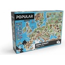 Popular Mapa Evropy 160 dielov