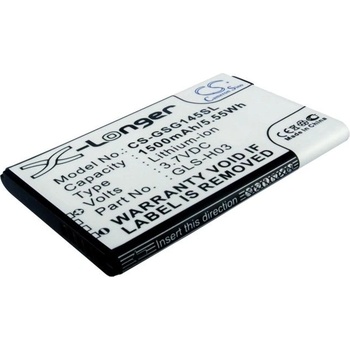 Cameron Sino Батерия за Gigabyte GSmart G1345 (equ. GLS-H03) 1500mAh Li-ion (CS-GSG145SL)