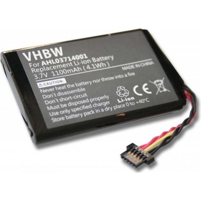 VHBW Batéria pre TomTom Go 950, 1100 mAh - neoriginálne