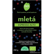 Fairobchod Bio Espresso Alto mletá 250 g
