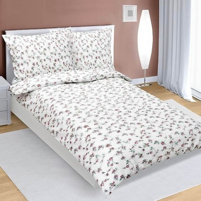 Bellatex obliečky krep 80/717 popínavé ruže 140x200 70x90