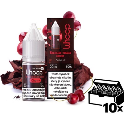 WHOOP SALT Brazilian Tobacco Cherry 10 x 10 ml 20 mg