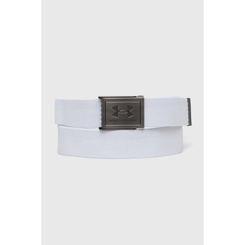 Under Armour M Stretch Webbing Belt-WHT 1383935-100