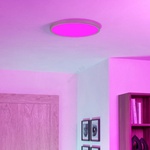 EGLO 901421-LED RGBW Плафон за баня FUEVA-Z LED/17, 5W/230V Ø 38, 9 cm IP44 хром (EG901421)