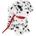 Keel Toys Плюшена играчка Keel Toys Keeleco - Куче далматинец, 23 cm (SE3806)