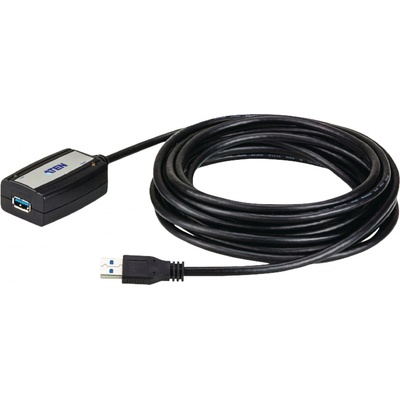 Aten UE350A USB 5Gbps (USB 3.0) aktivní prodlužovací , USB3.0 A(M) - USB3.0 A(F), 5m