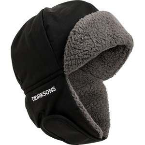 Didriksons Детска зимна шапка (beanie) Didriksons Kid's Biggles Cap Beanie - Black - размер 52 cm (904-6540-0212)