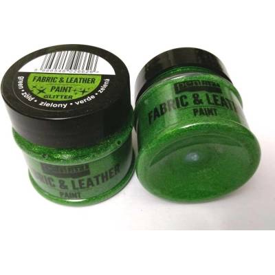 Pentacolor kůže a textilní barva 50 ml třpytivě zelená
