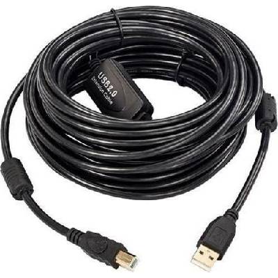 MicroConnect USBAB5B-ACTIVE USB USB-A - USB-B 5m černý