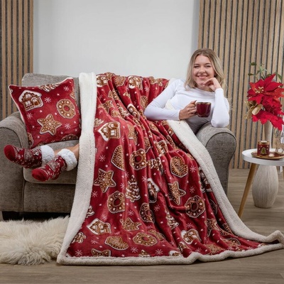 decoDoma decoDoma ORIGINAL COLLECTION Beránková souprava s ponožkami PERNÍČKY 3 ks – Zboží Dáma