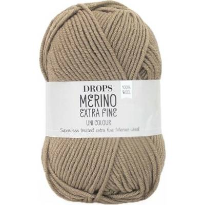 Příze DROPS Merino Extra Fine uni color 51 - caffe latté