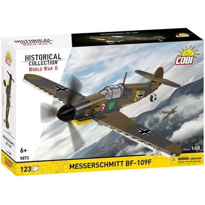 COBI 5873 World War II Německý stíhací letoun Messerschmitt BF-109F 1:48