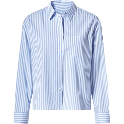 esmara Dámská košilová halenka modrá/bílá – Zboží Mobilmania