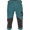 Cerva Ultra odolné strečové montérkové kraťasy 3 4 Neurum Performance petrolejová